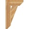 Ekena Millwork Traditional Slat Rough Sawn Bracket, Western Red Cedar, 6"W x 20"D x 32"H BKT06X20X32TRA06RWR - alternate 2